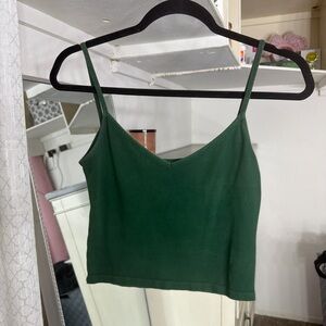 Brandy Melville Forest Green Camisole